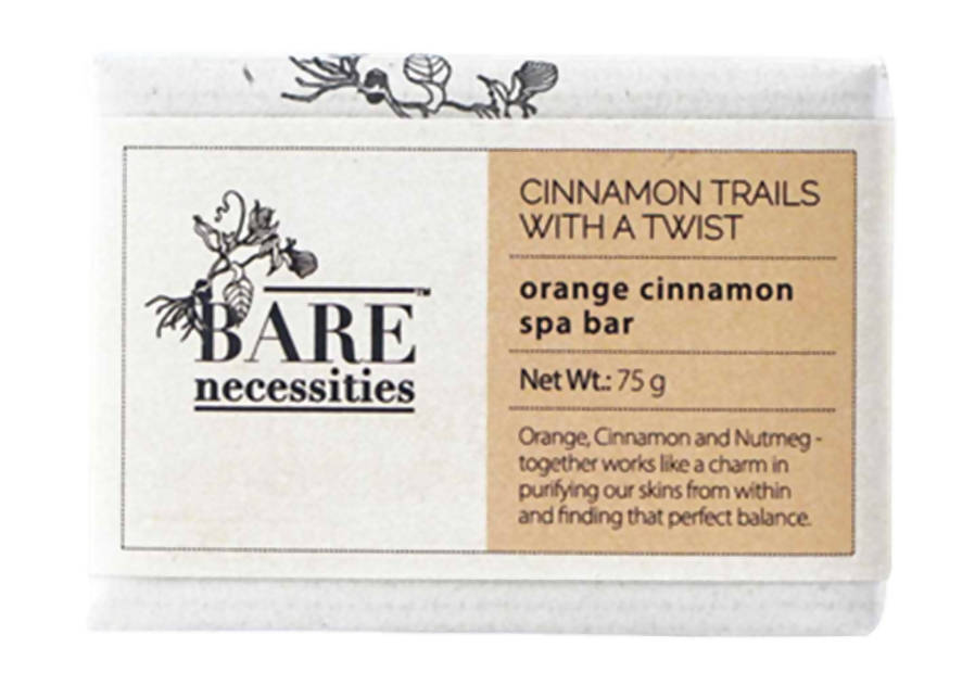 Bare Necessities Cinnamon Trails with a Twist Orange Cinnamon Spa Bar | Grocsy