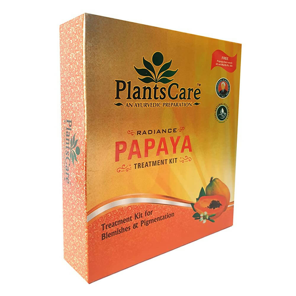 Plants Care Radiance Papaya Treatment Kit mini 80g+65ml | Grocsy