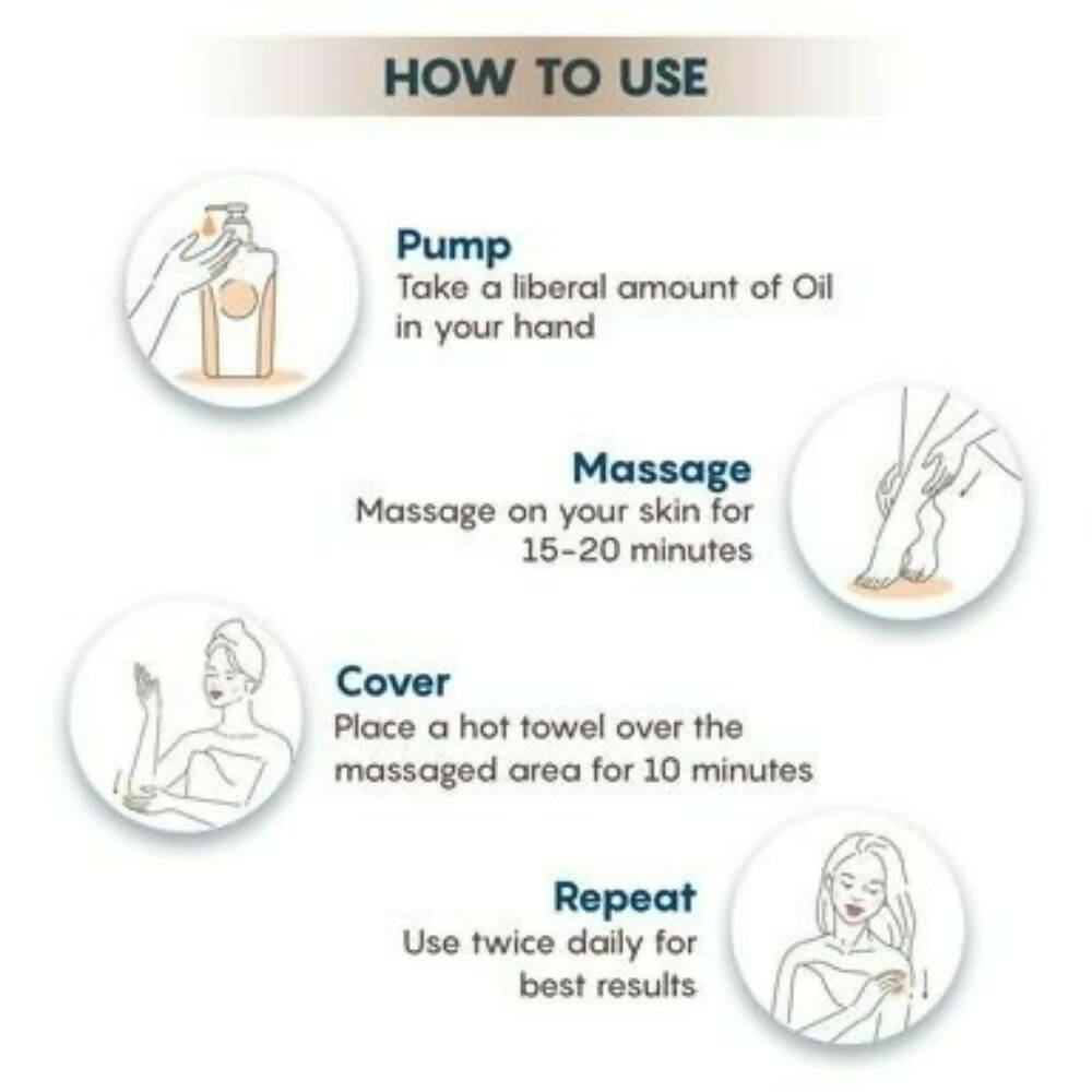 The Moms Co Natural Anti-Cellulite Toning Body Oil | Grocsy