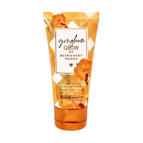 Bath & Body Works Gingham Glow Travel Size Ultimate Hydration Body Cream | Grocsy