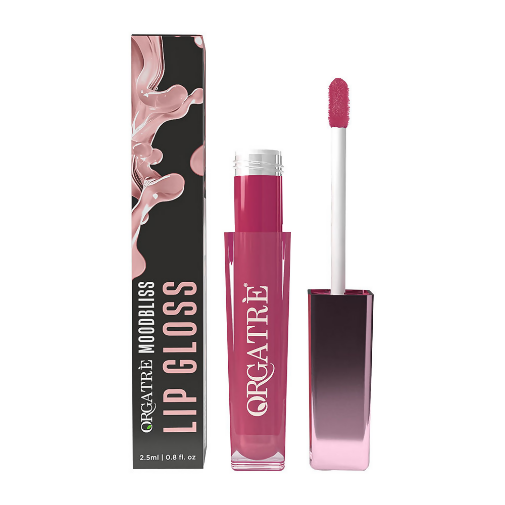 Orgatre MoodBliss Lip Gloss - Muted Violet | Grocsy