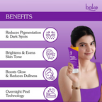 Bake Kojic Acid + Turmeric NightPeel Rx Mask | Grocsy