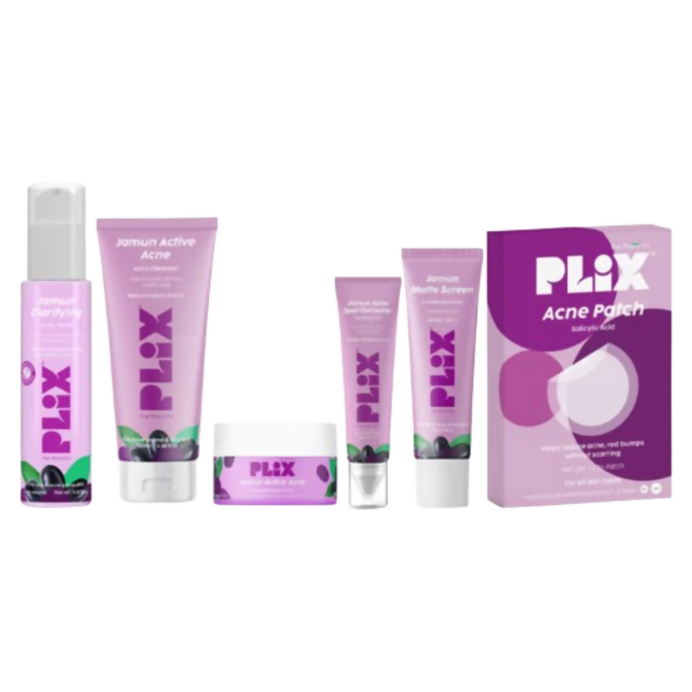 PLIX The Plant Fix Jamun Acne Kit | Grocsy