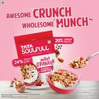 Tata Soulfull Millet Granola (Almonds & Cranberries) | Grocsy