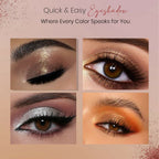 Colors Queen Quick & Easy Eyeshadow Multicolor - 02 | Grocsy