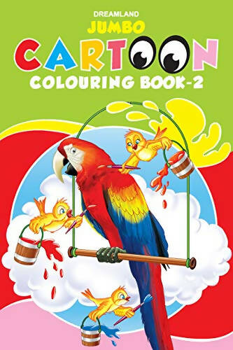 Dreamland Jumbo Cartoon Colouring Book - 2 | Grocsy