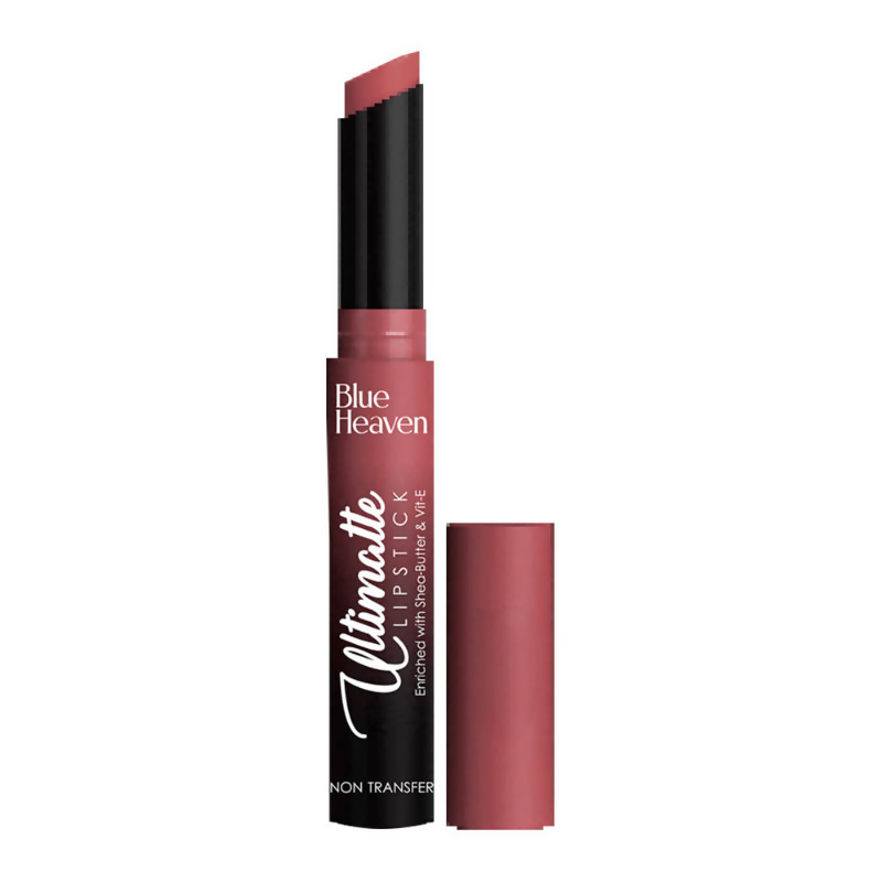 Blue Heaven Ultimatte NonTransfer Long Lasting Lipstick - 07 Pink | Grocsy