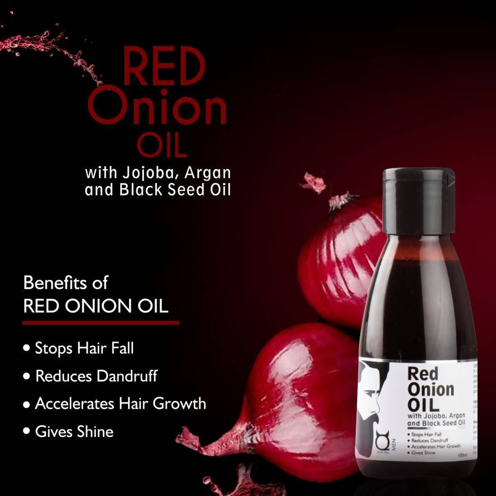 Qraa Men Red Onion Oil | Grocsy