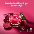 Mamaearth Beetroot Moisture Therapy Lip Balm with Beetroot & Hyaluronic Acid For Dry & Chapped Lips | Grocsy