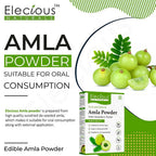 Elecious Naturals Amla Indian Gooseberry Powder | Grocsy
