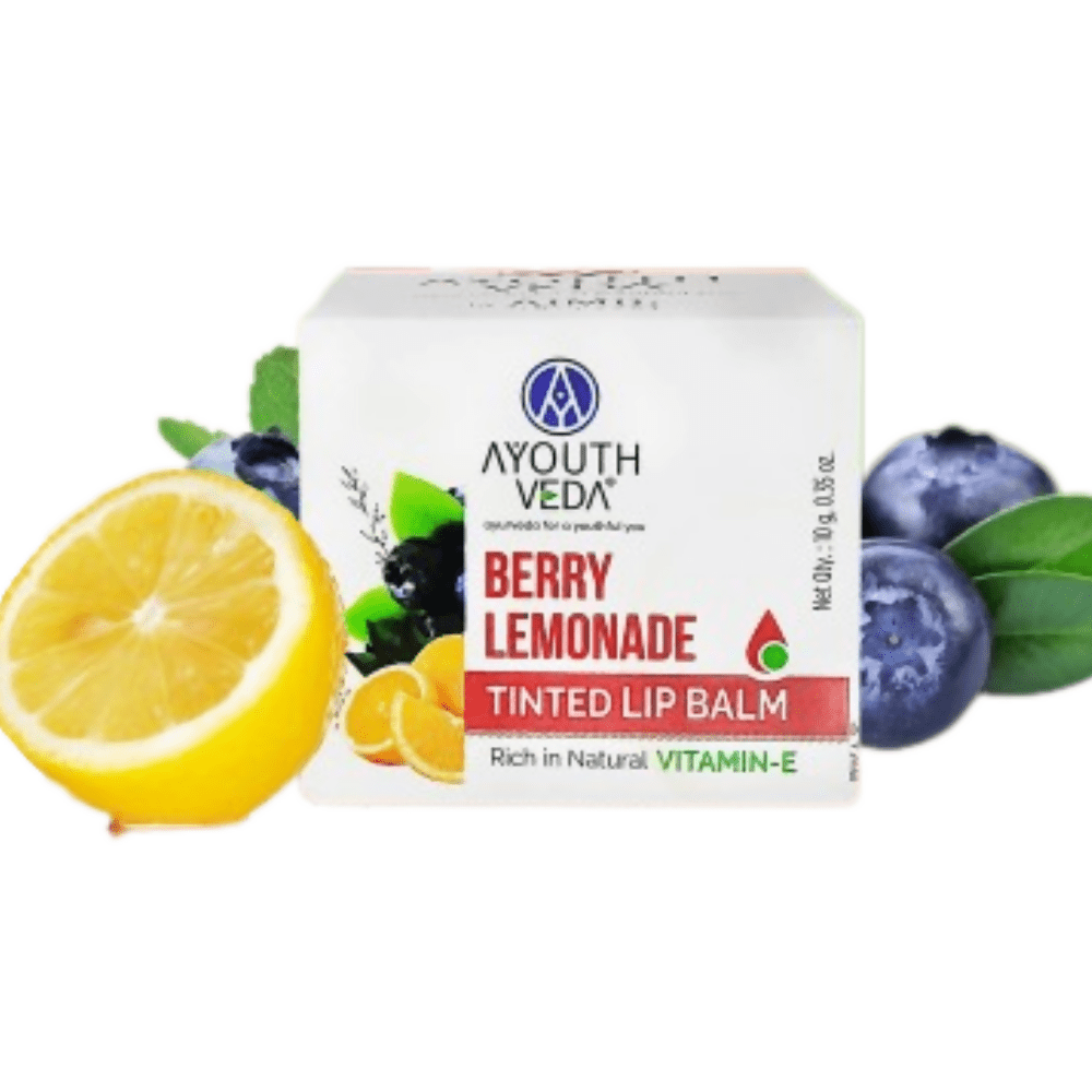 Ayouthveda Berry Lemonade Tinted Lip Balm | Grocsy
