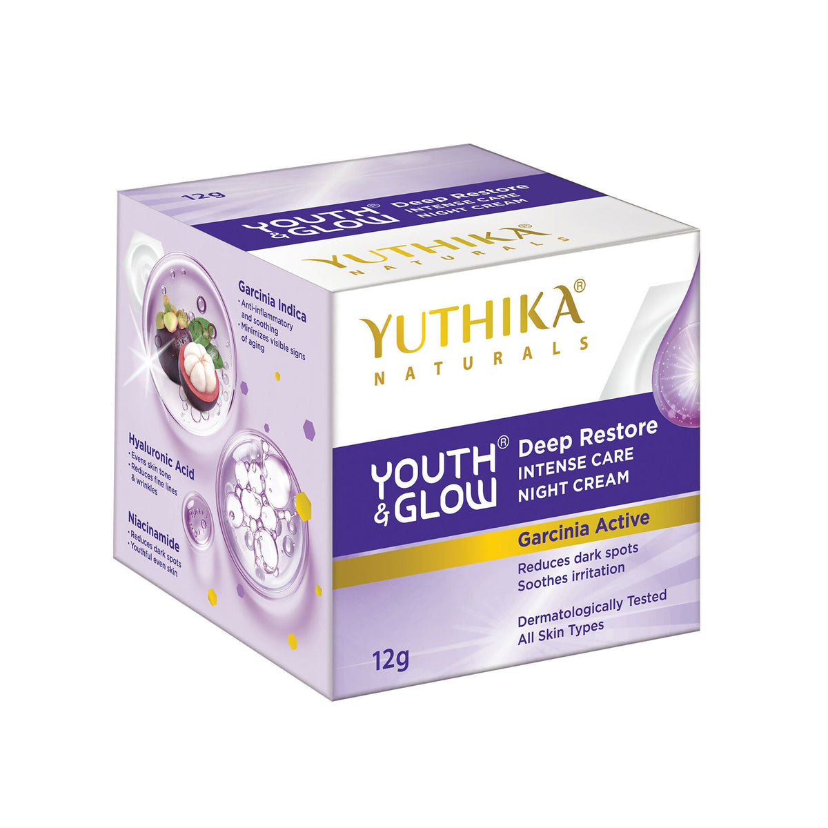 Yuthika Youth & Glow Deep Restore Night Cream For Women | Grocsy