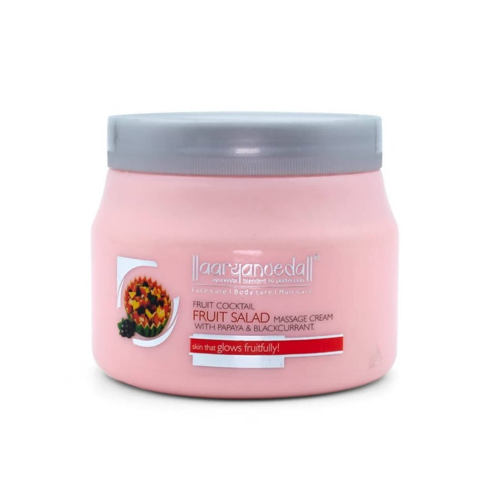 Aaryanveda Fruit Salad Massag Cream With Papaya & Blackcurrant | Grocsy