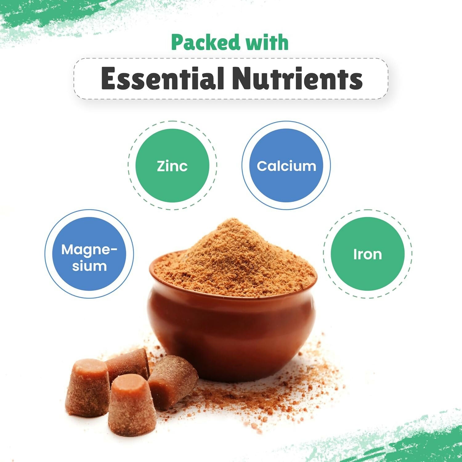 Little Joys 100% Organic Jaggery Powder, No preservatives, No additives, No chemicals | Grocsy