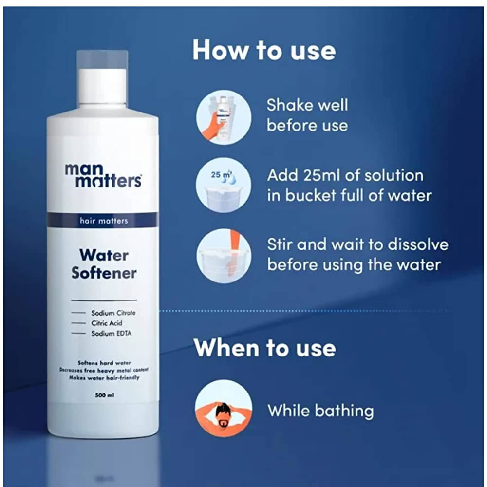 Man Matters Water Softener | Grocsy