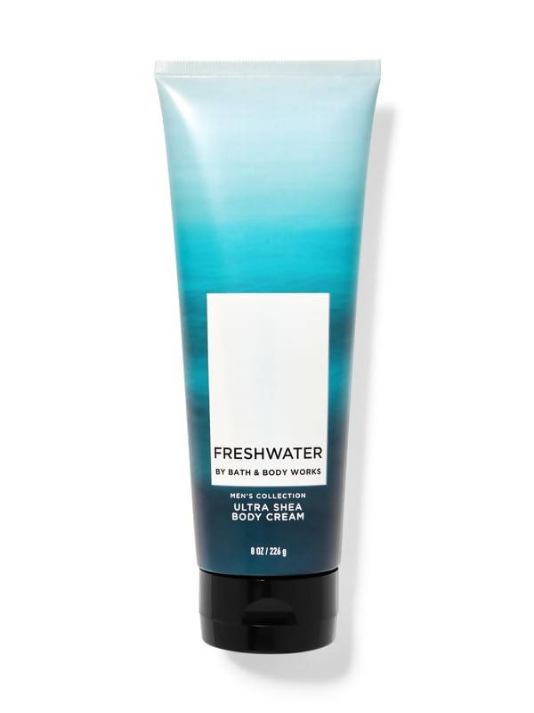Bath & Body Works Freshwater Men's Collection Body Cream | Grocsy