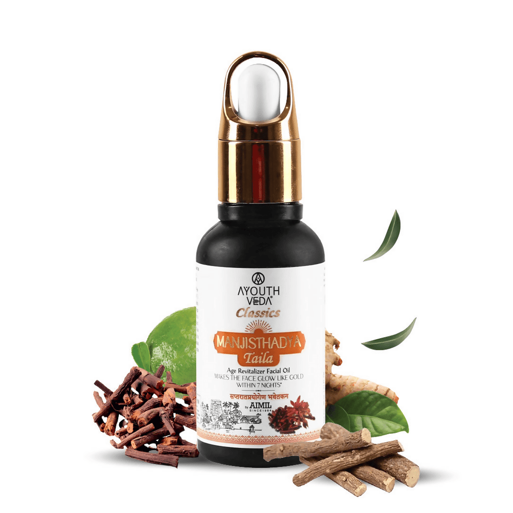 Ayouthveda Manjisthadya Taila (Facial Oil) | Grocsy