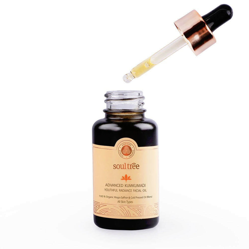 Soultree Advanced Kumkumadi Youthful Radiance Facial Oil | Grocsy