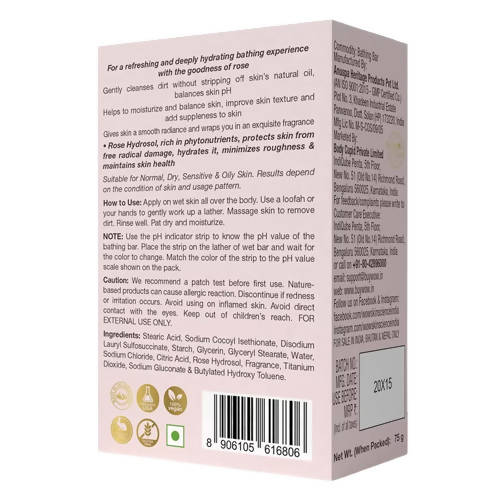 Wow Skin Science Himalayan Rose Bathing Bar | Grocsy