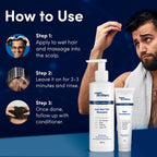 Man Matters Anti Hair Fall Shampoo And Conditioner For Men | Grocsy