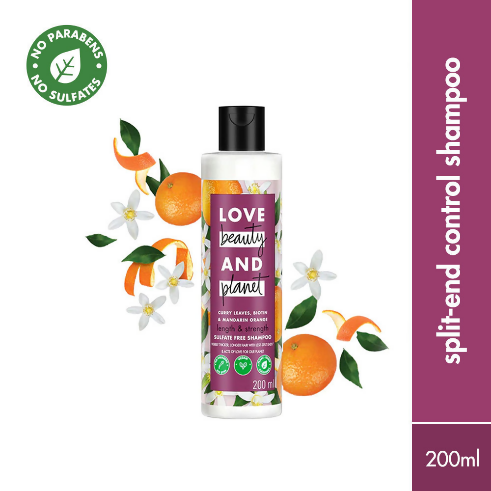 Love Beauty And Planet Curry Leaves & Biotin Sulpate Free Shampoo | Grocsy