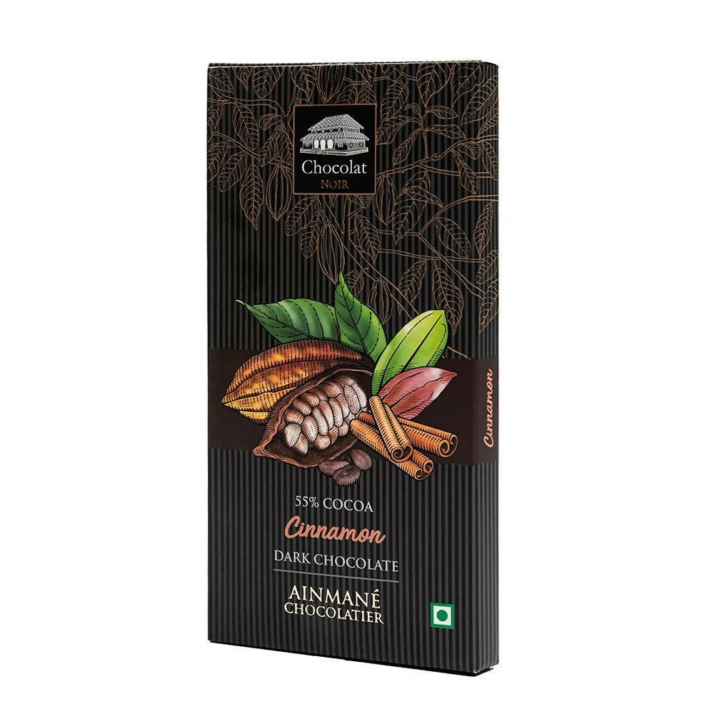 Ainmane Cinnamon Dark Chocolate 55% Cocoa | Grocsy
