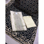 Designer Semi Stitched Dress with Gota Work | Grocsy