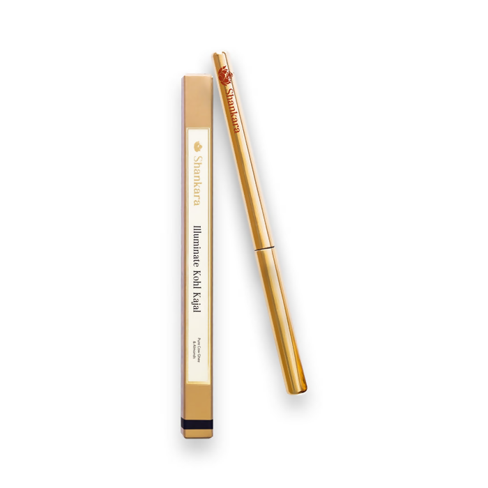 Shankara by Sri Sri Tattva Illuminate Kohl Kajal - Matte Black | Grocsy
