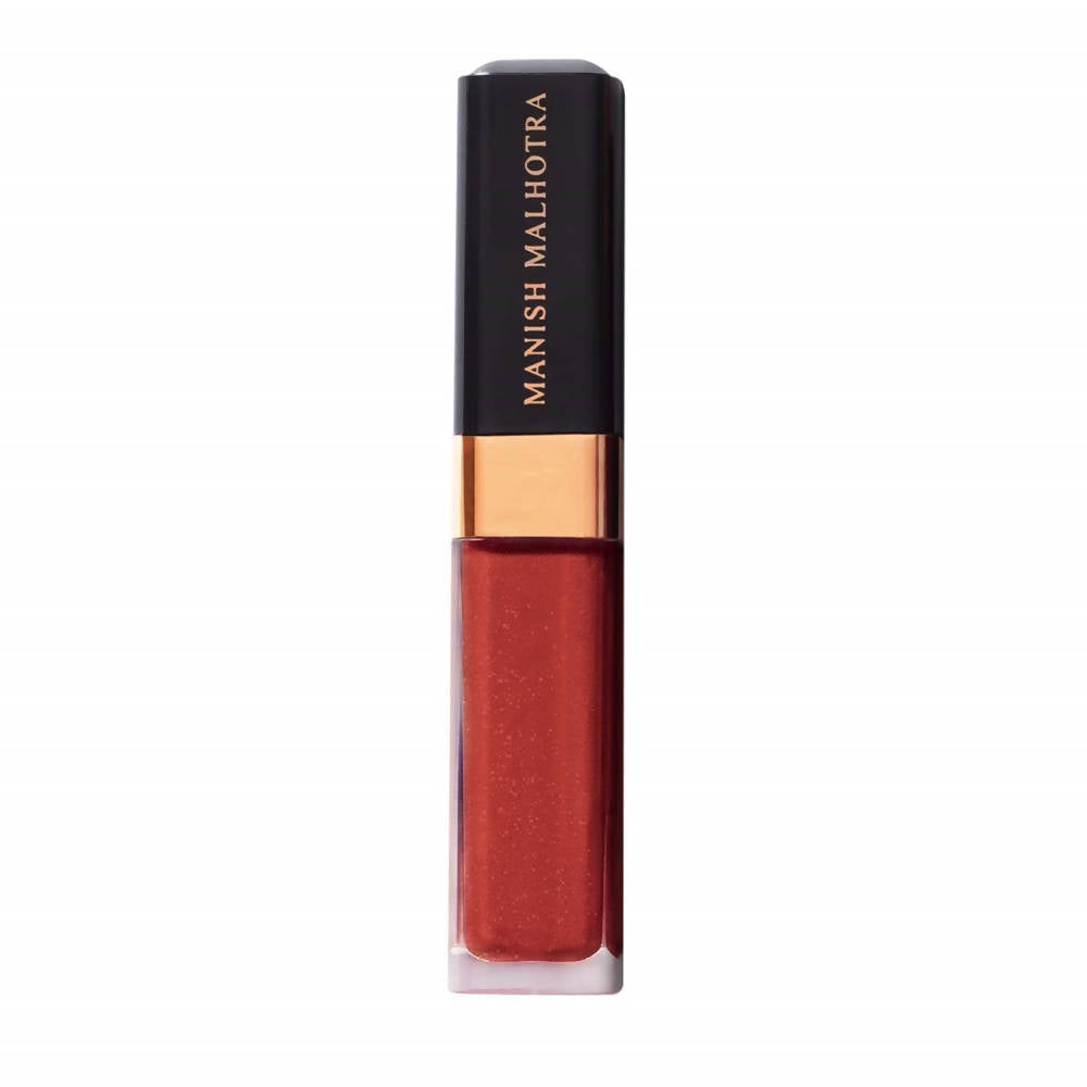 Manish Malhotra Hi-Shine Lip Gloss - Ravishing Red | Grocsy