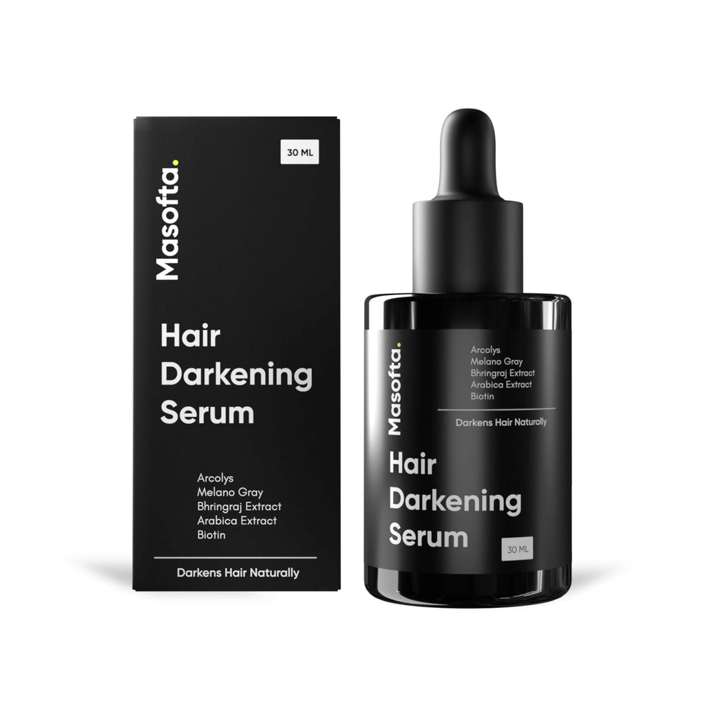 Masofta Anti Grey Hair Darkening Serum | Grocsy