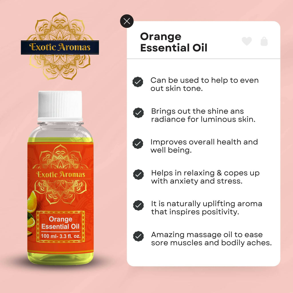 Exotic Aromas Orange Essential Oil | Grocsy