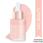 Kay Beauty By Katrina Kaif Illuminating Primer Drops - Rosey Twirl | Grocsy