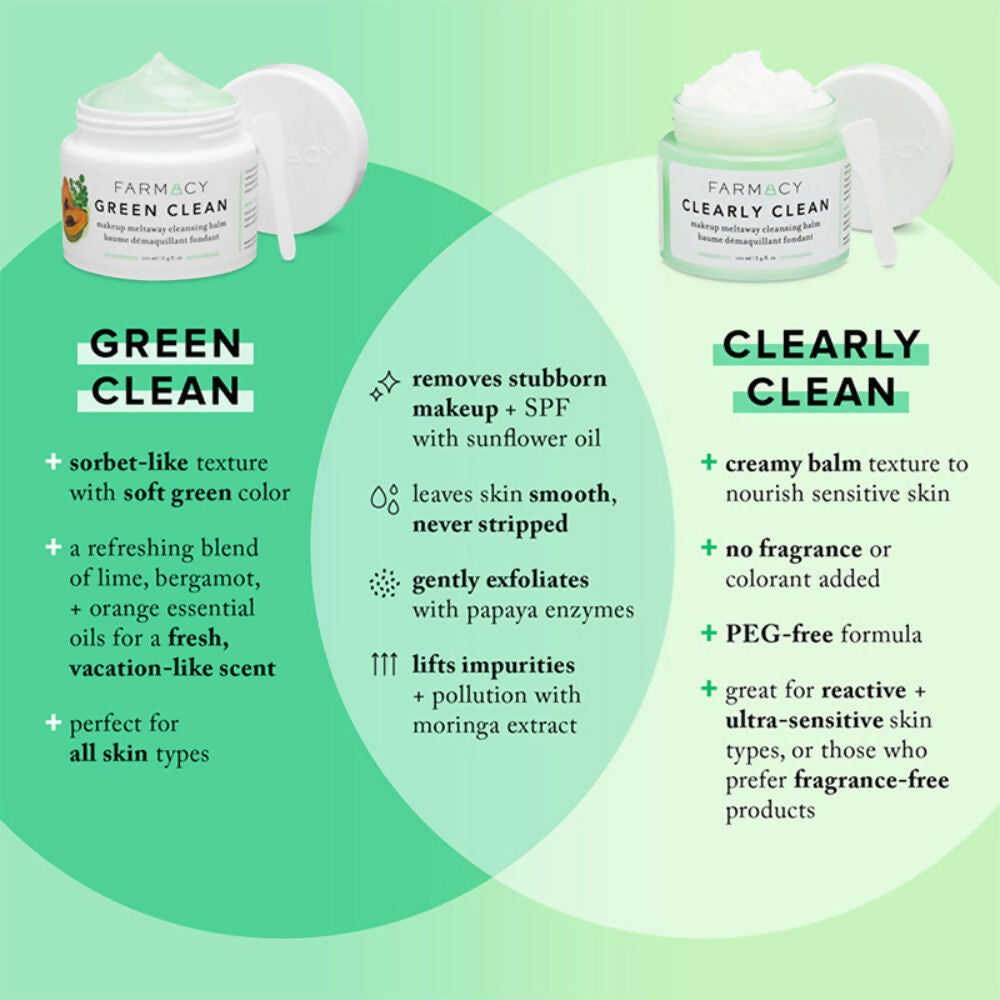 Farmacy Clearly Clean Makeup Meltaway Cleansing Balm | Grocsy
