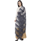 A R Silk Payal Plan Regular Dupatta Gray Color Dupatta or Chunni | Grocsy