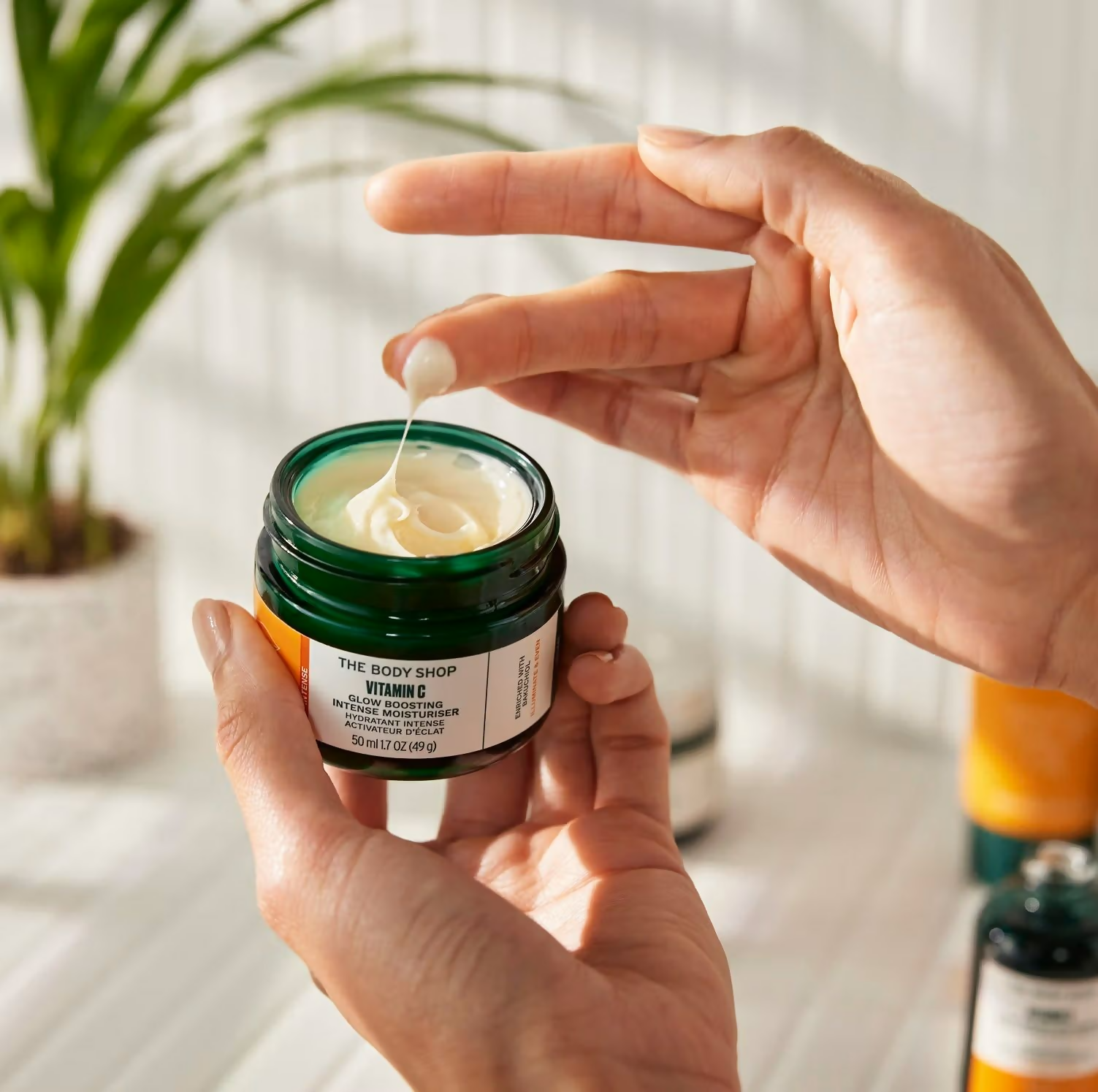 The Body Shop Vitamin C Glow Boosting Intense Moisturiser | Grocsy