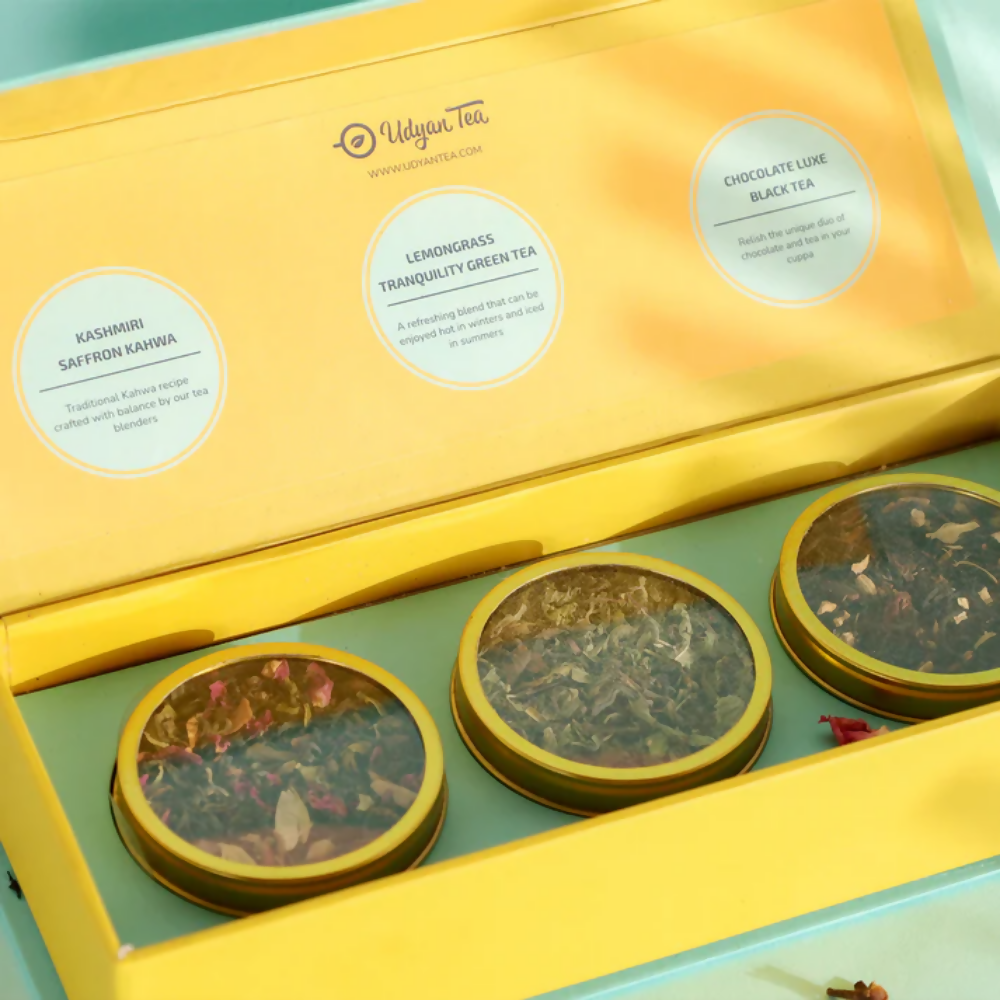Udyan Tea Euphoria Assorted Tea Gift Box | Grocsy