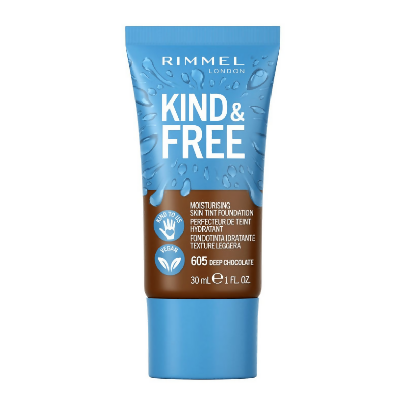 Rimmel London Kind & Free Moisturizing Skin Tint - Deep Chocolate | Grocsy