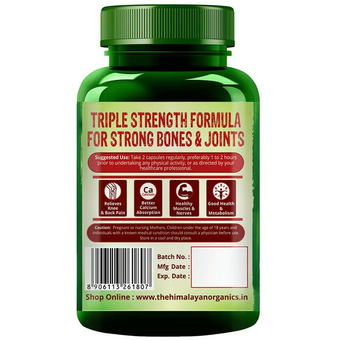 Himalayan Organics Plant Based Bone Strength Capsules | Grocsy