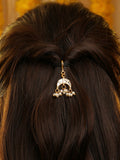 Ruby Raang Dangling Jhumka Hair Pin | Grocsy