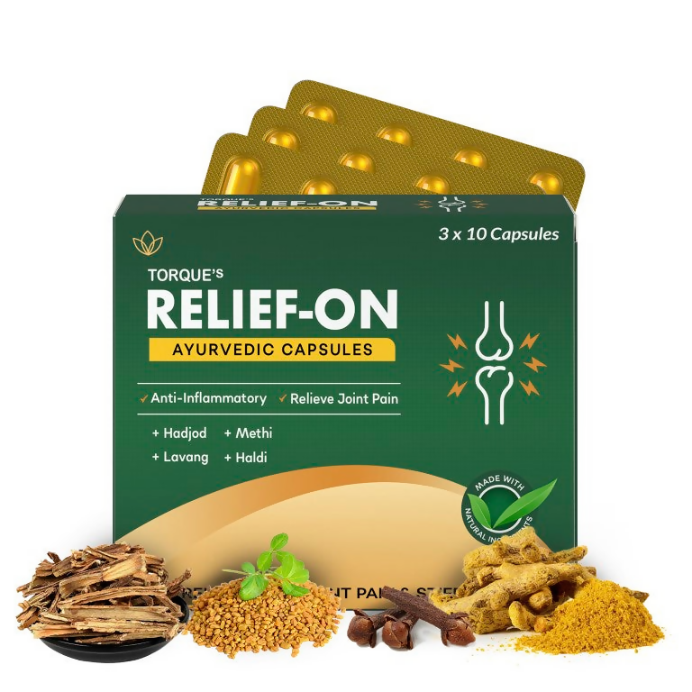 Torque's Relief On Capsules | Grocsy
