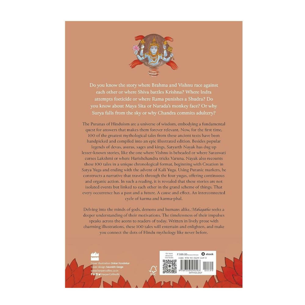 Mahagatha 100 Tales From The Puranas Satyarth Nayak - English | Grocsy