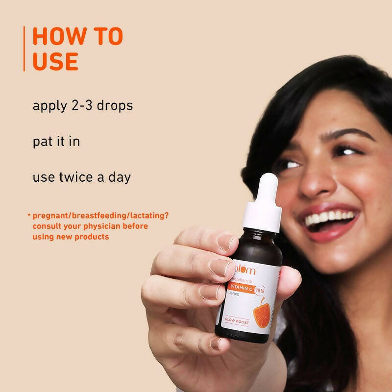 Plum Mandarin & Vitamin C Serum | Grocsy