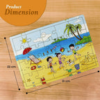 Matoyi Jigsaw Puzzles For Kids: Set of 3 Puzzles | Grocsy