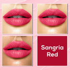 Jaquline USA Color Me Matte Liquid Lipstick - Sangria Red | Grocsy