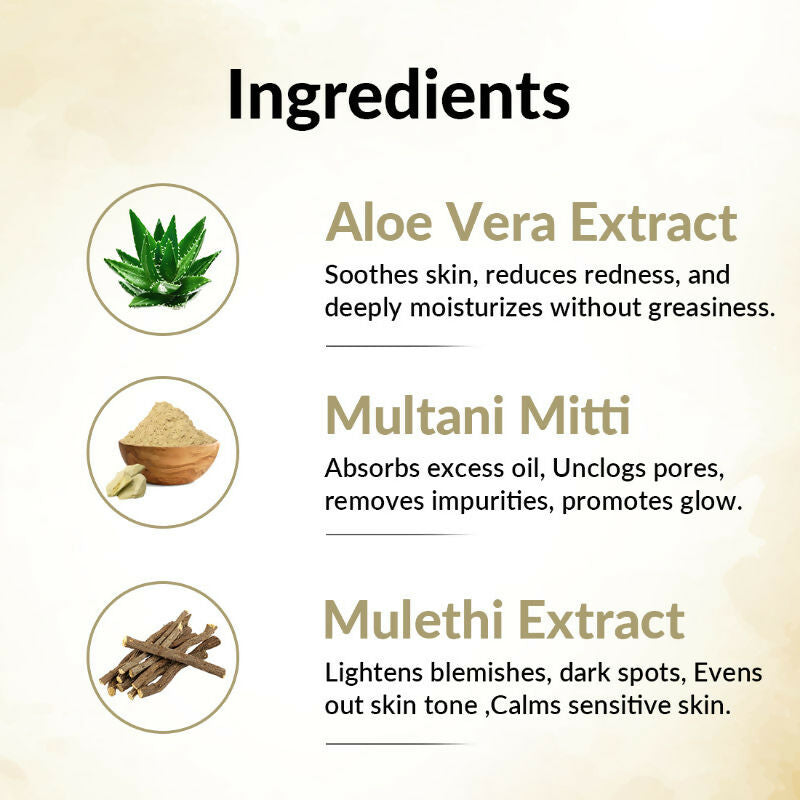 TBC - The Bath and Care Multani Mitti Face Wash | Grocsy