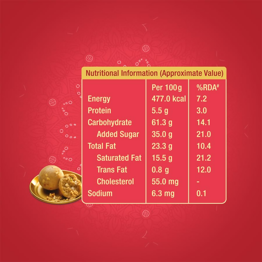 Heritage Pure Ghee Jowar Laddu | Grocsy