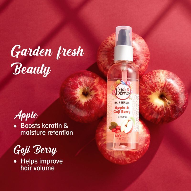 Buds & Berries Apple & Gojiberry Hair Serum | Grocsy