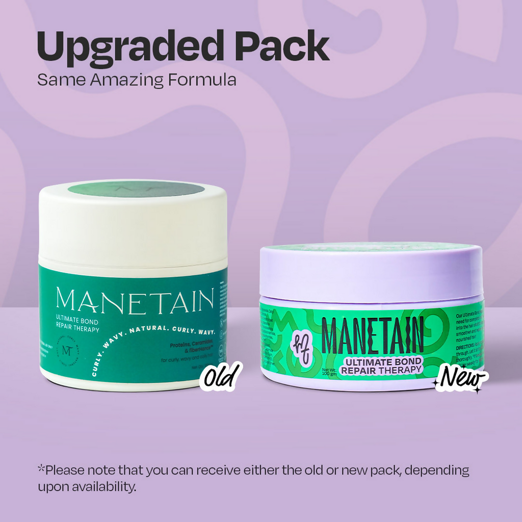 Manetain Ultimate Bond Repair Therapy - Hydrates Strengthens & Restores Damaged Hair | Grocsy