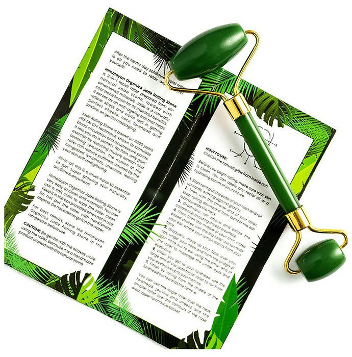 Himalayan Organics Natural Jade Roller | Grocsy