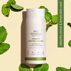 Juicy Chemistry Organic Dusting Powder Fortified With Tea Tree & Peppermint | Grocsy